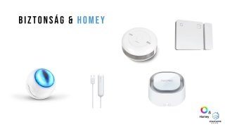 Biztonságtechnika és Homey